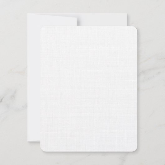 Chattanooga Toile Black en White Bedankkaart (Achterkant)