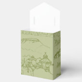 Chattanooga Toile Green Bedankdoosjes (Geopend)