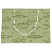 Chattanooga Toile Green Grote Cadeautas (Voorkant)