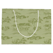 Chattanooga Toile Green Grote Cadeautas (Achterkant)