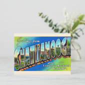 Chattanooga Vintage Ansichtkaart (Staand voorkant)