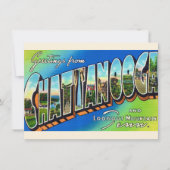 Chattanooga Vintage Ansichtkaart (Voorkant)