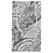 Chattanooga Whimsy Black and White Klein Cadeauzakje (Voorkant)