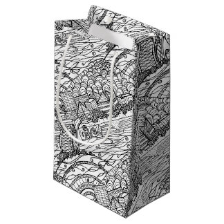 Chattanooga Whimsy Black and White Klein Cadeauzakje