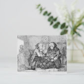 Chatten, illustratie briefkaart (Staand voorkant)