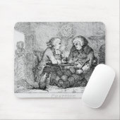 Chatten, illustratie muismat (Met muis)