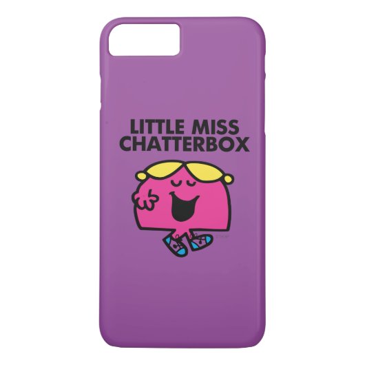 Chatten met Miss Chatterbox Case-Mate iPhone Case (Achterkant)