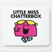 Chatten met Miss Chatterbox Muismat (Voorkant)