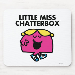 Chatten met Miss Chatterbox Muismat