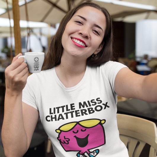 Chatten met Miss Chatterbox Tri-Blend Shirt