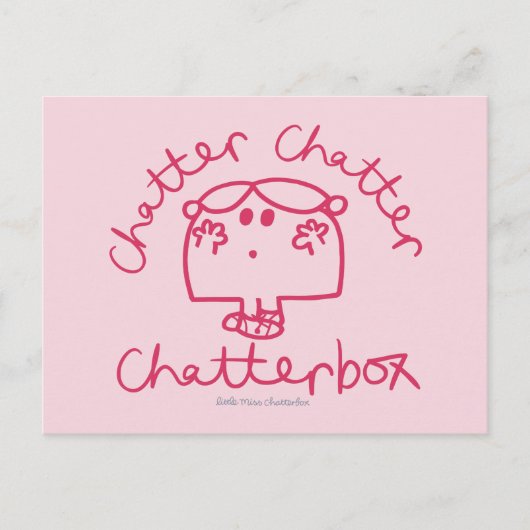 Chatter Chatterbox Briefkaart (Voorkant)
