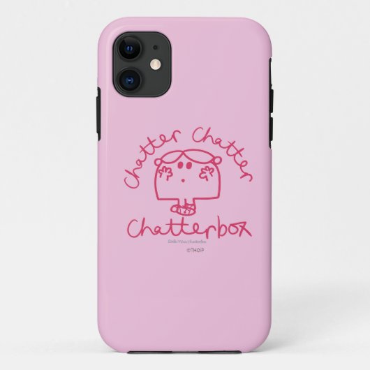 Chatter Chatterbox Case-Mate iPhone Case (Achterkant)
