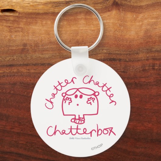 Chatter Chatterbox Sleutelhanger (Voorkant)