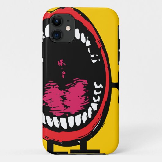 Chatter Teeth iPhone 5 Hoesje (Achterkant)