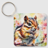 Chattering Spring Chipmunk Sleutelhanger (Voorkant)