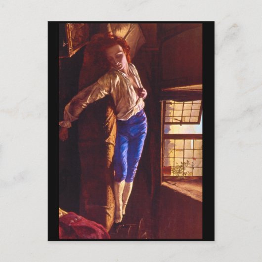 Chatterton' (1856),_Groups and Figures Briefkaart (Voorkant)