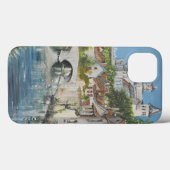 Chattillons op Seine France. 2007 Case-Mate iPhone Case (Achterkant (horizontaal))