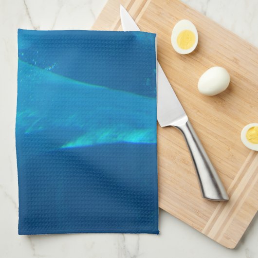 Chatting Dolphin Pair Kitchen Towel Theedoek (Quarter Fold)