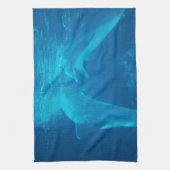 Chatting Dolphin Pair Kitchen Towel Theedoek (Verticaal)