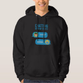 Chatting With My Bestie Artificial Intelligence Hoodie (Voorkant)