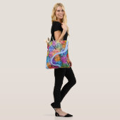 Chattogram Stadsplattegrond Bangladesh Tote Bag (Op model)