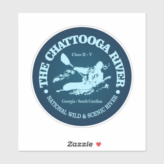 Chattooga (K2) Sticker (Vel)