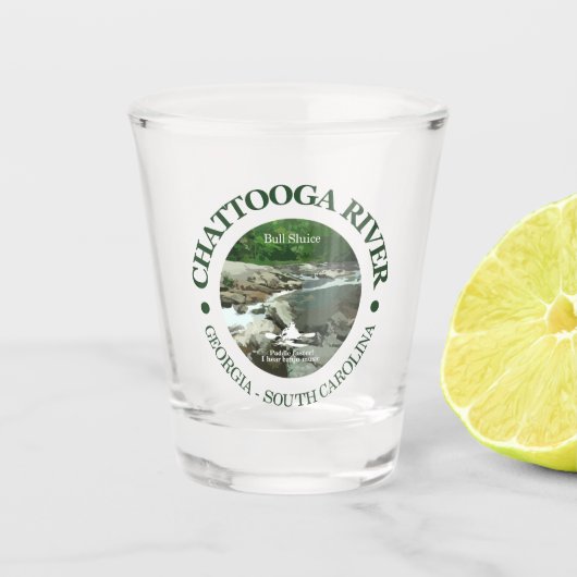 Chattooga River (BS) Shot Glas (Voorkant)