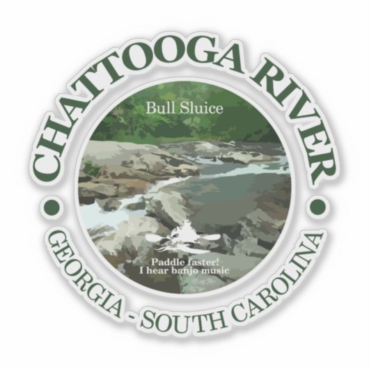 Chattooga River (BS) Sticker (Voorkant)