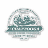 Chattooga Rivier (rafting2) Sticker (Voorkant)