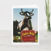 Chatty Belle, de grootste Koe ter wereld! Kaart (Voorkant)