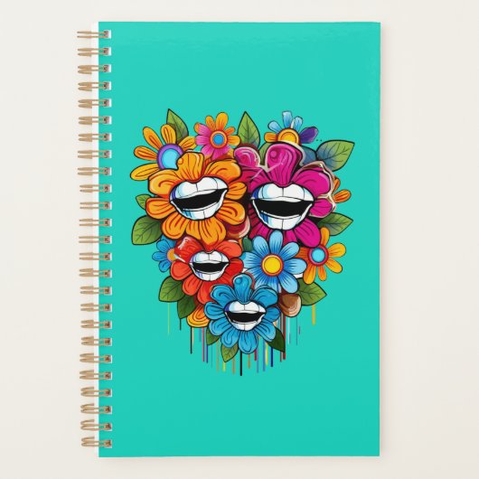 Chatty Blossoms Taza Planner (Voorkant)
