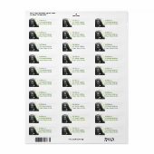 Chatty Chimpansee Mailing Labels (Full Sheet)