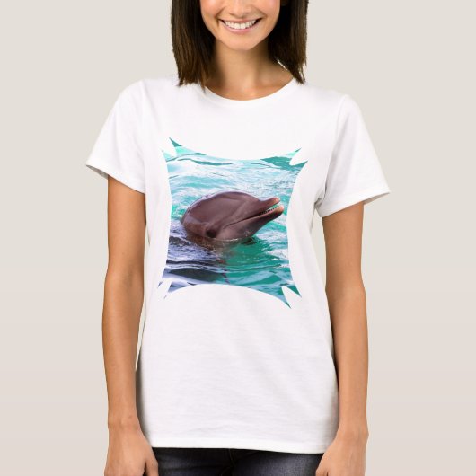 Chatty Dolphin T-shirt (Voorkant)