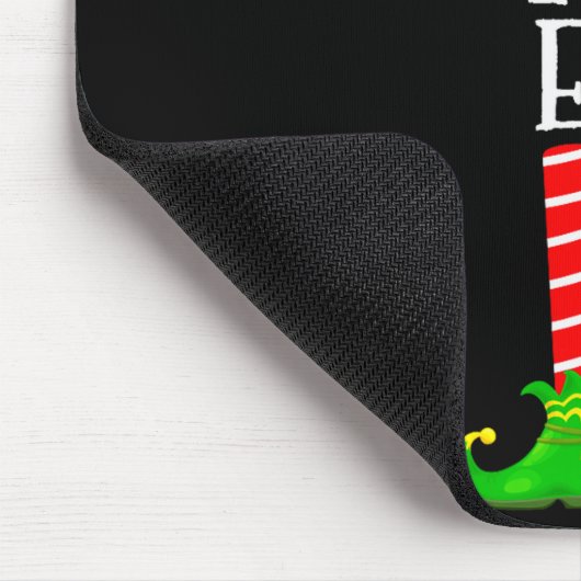 Chatty Elf Funny Matching Family Group Christmas P Muismat (Hoek)