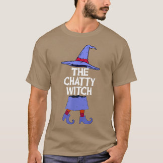 Chatty Witch Matching Family Group Halloween Party T-shirt