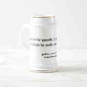 Chaucer Blog: Dronken Stein. Bierpul (Voorkant links)