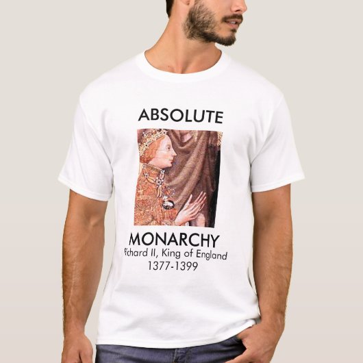 CHaucer Blog, GS: Richard II T-shirt (Voorkant)