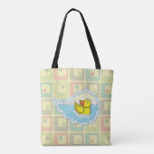 Chaucer de Rubber Duck All-Over-Print Bag Tote Bag (Achterkant)