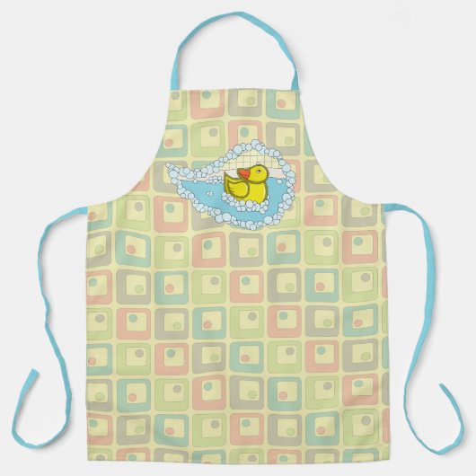 Chaucer de Rubber Duck All-Over Print Schort (Voorkant)