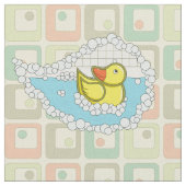 Chaucer de Rubber Duck Fabric Stof (Close Up)