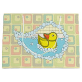 Chaucer de Rubber Duck Gift Bag Large Cadeautasje (Voorkant)