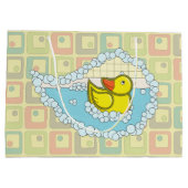 Chaucer de Rubber Duck Gift Bag Large Cadeautasje (Achterkant)
