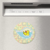 Chaucer de Rubber Duck Magnet (Insitu (Vaatwasser))