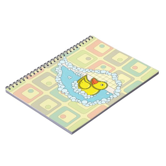 Chaucer de Rubber Duck Notitieboek (Linkerzijde)