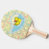 Chaucer de Rubber Duck Ping Pong Paddle Tafeltennisbatje (Zijkant)