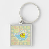 Chaucer de Rubber Duck Sleutelhanger (Voorkant)