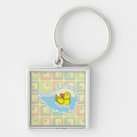 Chaucer de Rubber Duck Sleutelhanger (Voorkant)