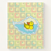 Chaucer de Rubber Duck Spiral Notitieboek (Achterkant)