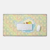 Chaucer de Rubber Eend Bureaumat (Keyboard & Muis)