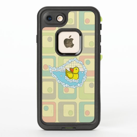 Chaucer de rubber eend Lifeproof Case (Achterkant)